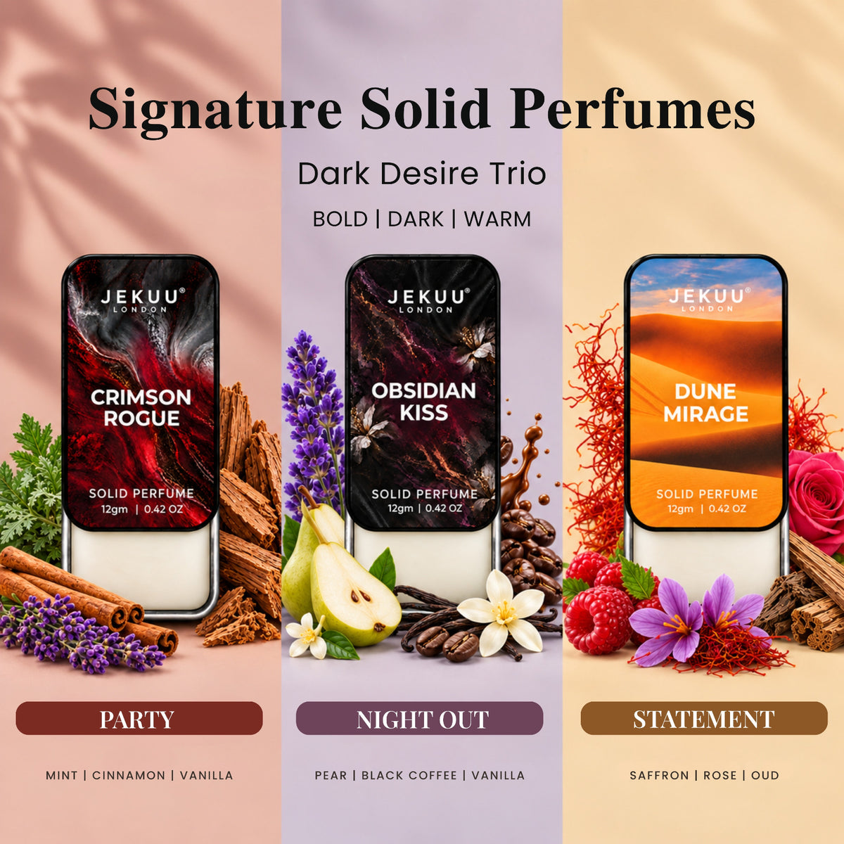 Trio – Solid Perfume Set (Pack 3)
