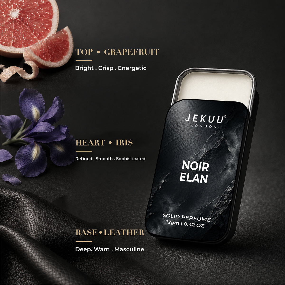 Noir Elan Solid Perfume,12g