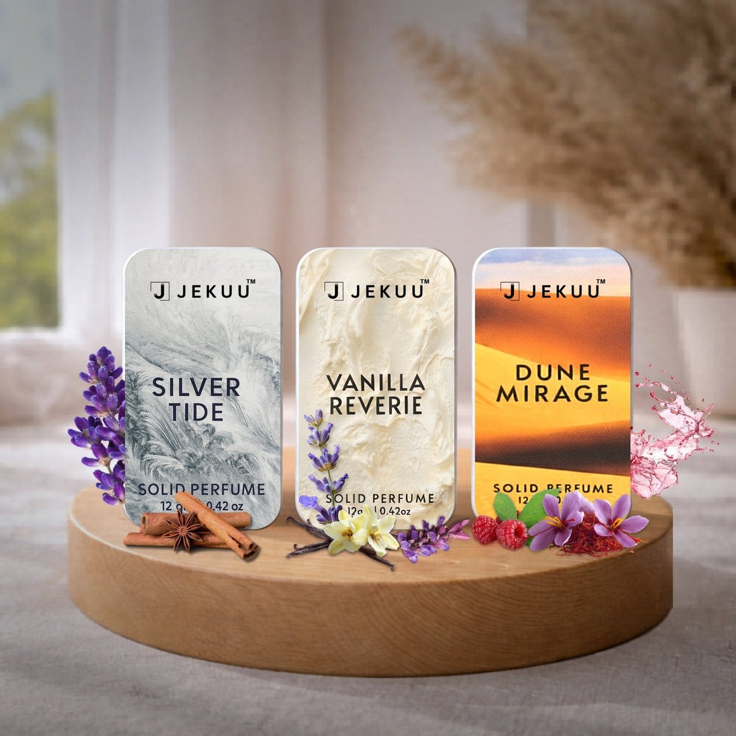 Luxury, alcohol-free solid perfumes designed for a minimal and high-end aesthetic in every scent.