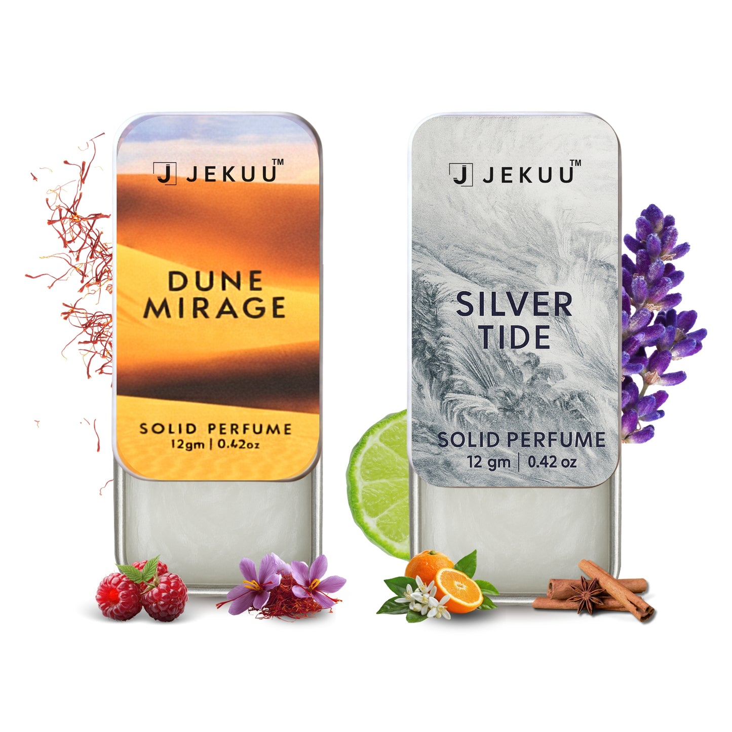 Dual Combo Silver Tide & Dune Mirage Solid Perfumes