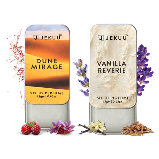 Dual Combo Solid Perfumes | Silver Tide & Vanilla Reverie