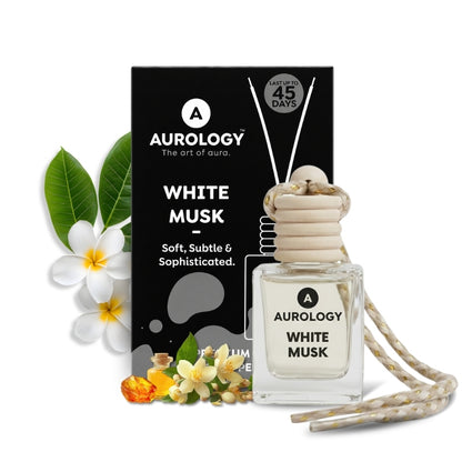 AUROLOGY White Musk & Ocean Elite Car  Hanging Pack of 2 (24ml)