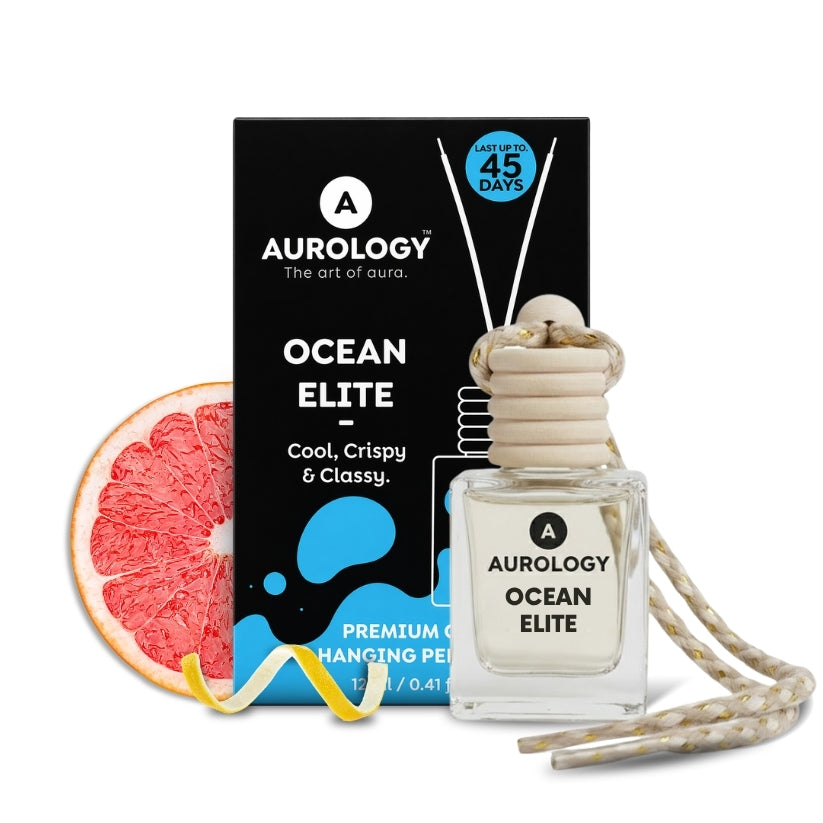 AUROLOGY White Musk & Ocean Elite Car  Hanging Pack of 2 (24ml)