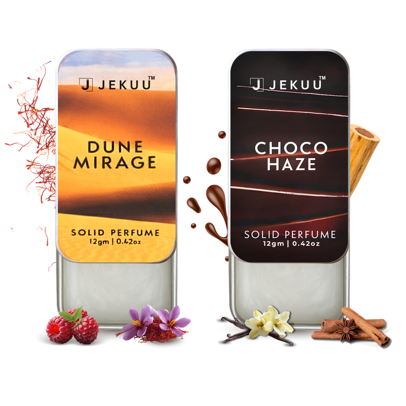 Dual Combo Dune Mirage and Choco Haze Solid Perfumes