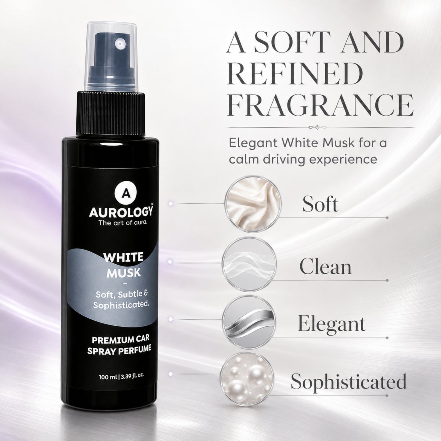White Musk Car Spray Perfume 100ml