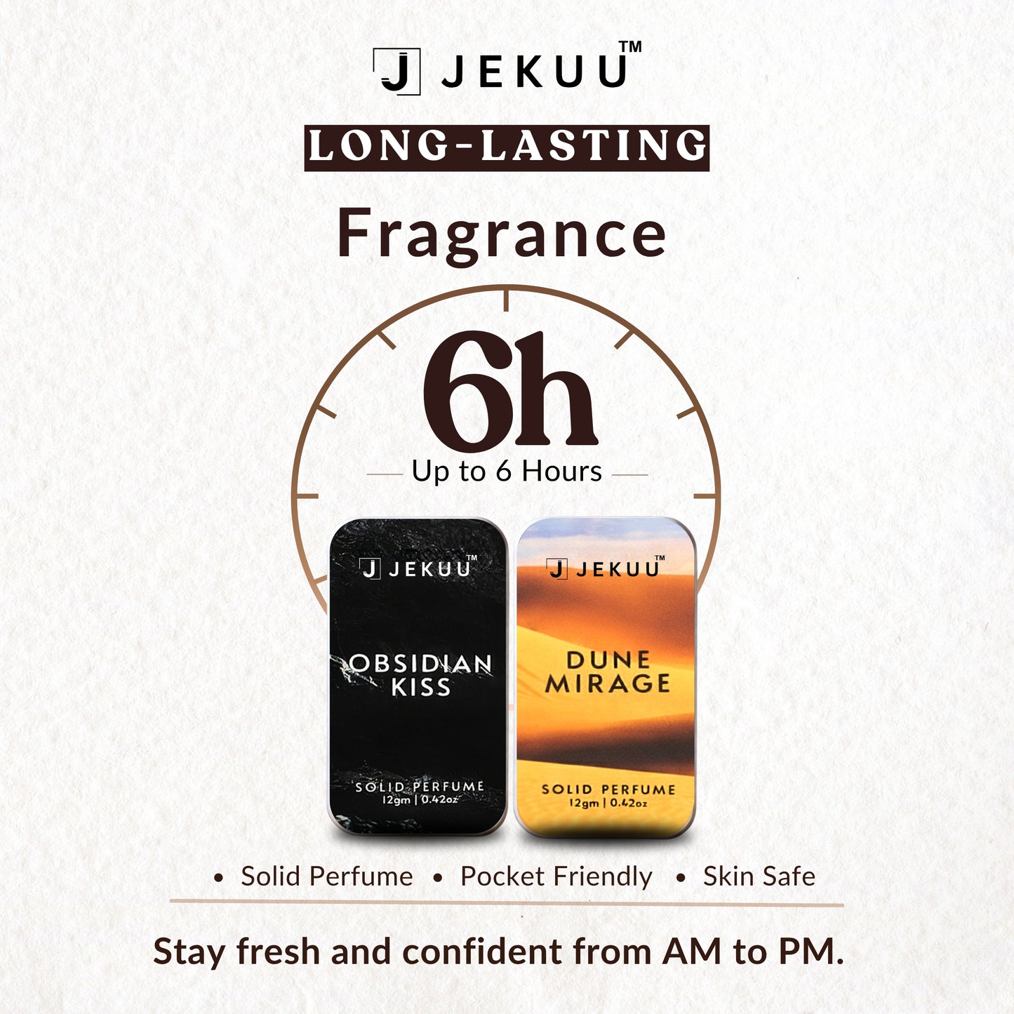 Dual Combo Obsidian Kiss and Dune Mirage Solid perfumes