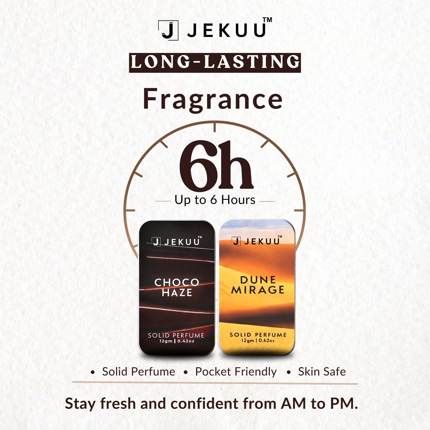 Dual Combo Dune Mirage and Choco Haze Solid Perfumes