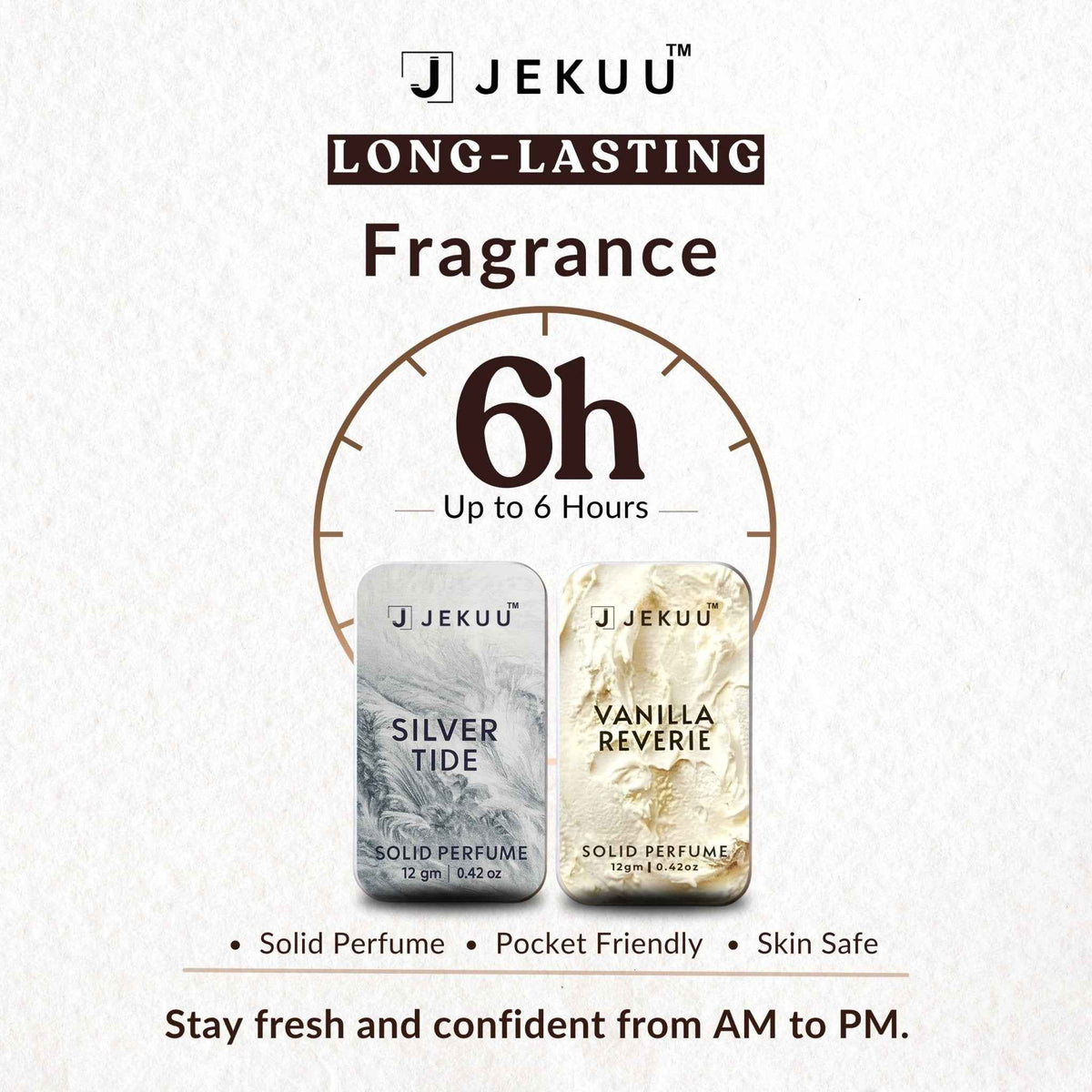 Dual Combo Silver Tide & Vanilla Reverie Solid Perfumes