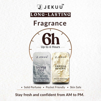 Dual Combo Silver Tide & Vanilla Reverie Solid Perfumes
