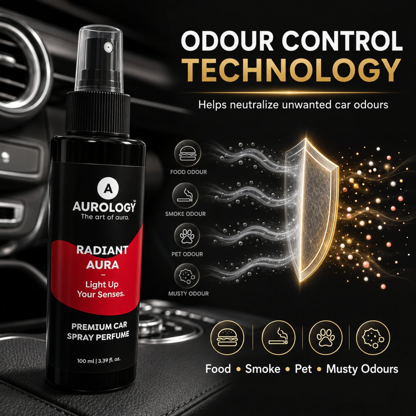 Radiant Aura Car Spray Perfume 100 ML