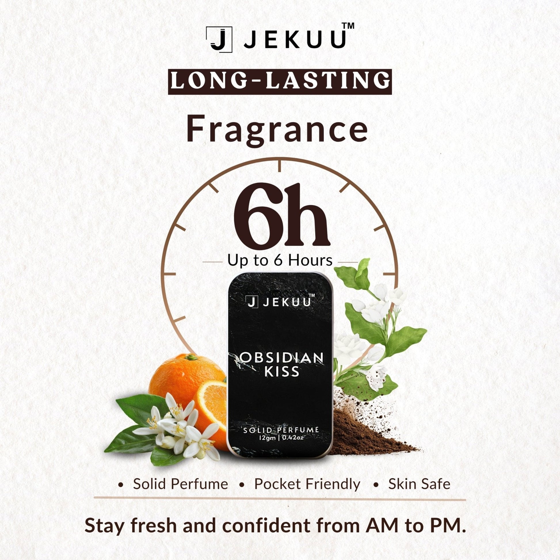 Obsidian Kiss Solid Perfume 12g - JEKUU
