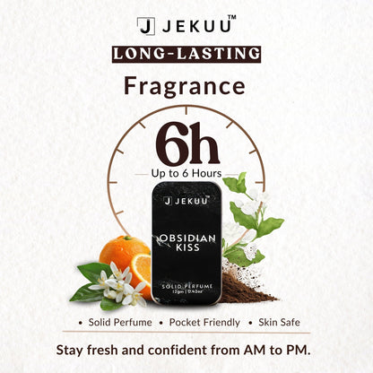 Obsidian Kiss Solid Perfume 12g - JEKUU
