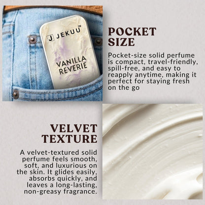 Vanilla Reverie Solid Perfume 12g - JEKUU