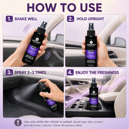 Velvet Bloom  Car Spray Perfume 100m