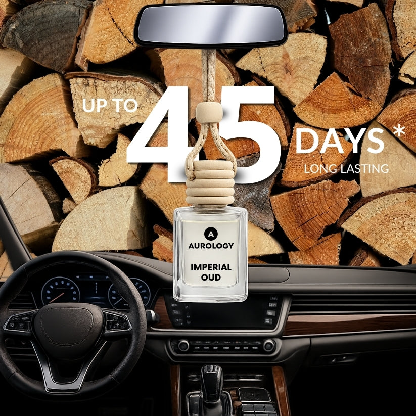 AUROLOGY  Imperial Oud & Noir Vanilla Car Hanging Pack of 2 (24ml)