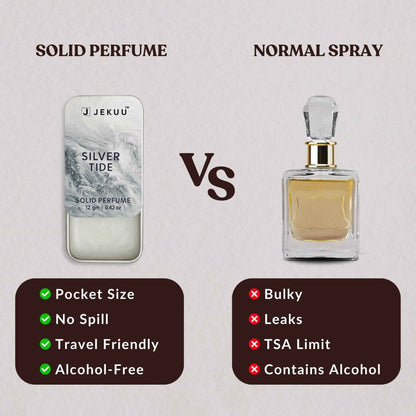 Dual Combo Silver Tide & Vanilla Reverie Solid Perfumes