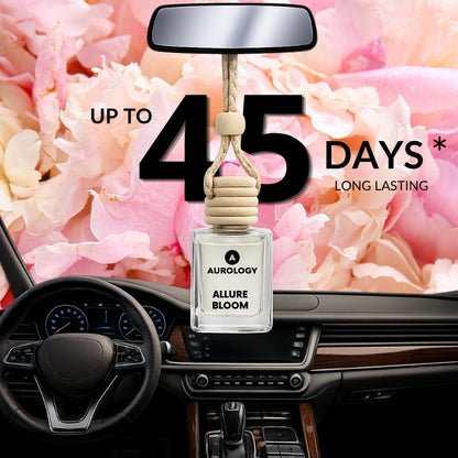 Aurology  Allure Bloom & Ocean Elite  Car Hanging Pack of 2 (24ml)