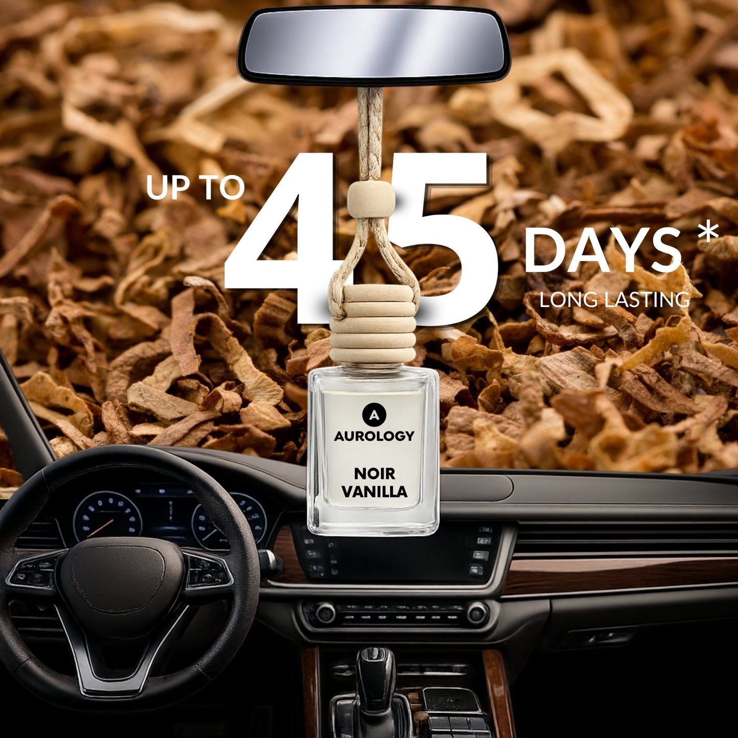 Noir Vanilla Car Hanging Perfume 12 ml - JEKUU