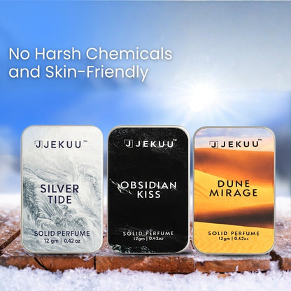 Skin-friendly, chemical-free solid perfumes in premium scents