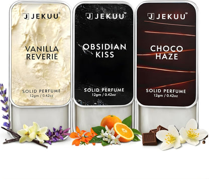 Solid Perfumes for Women – Pack of 3 (12g Each)