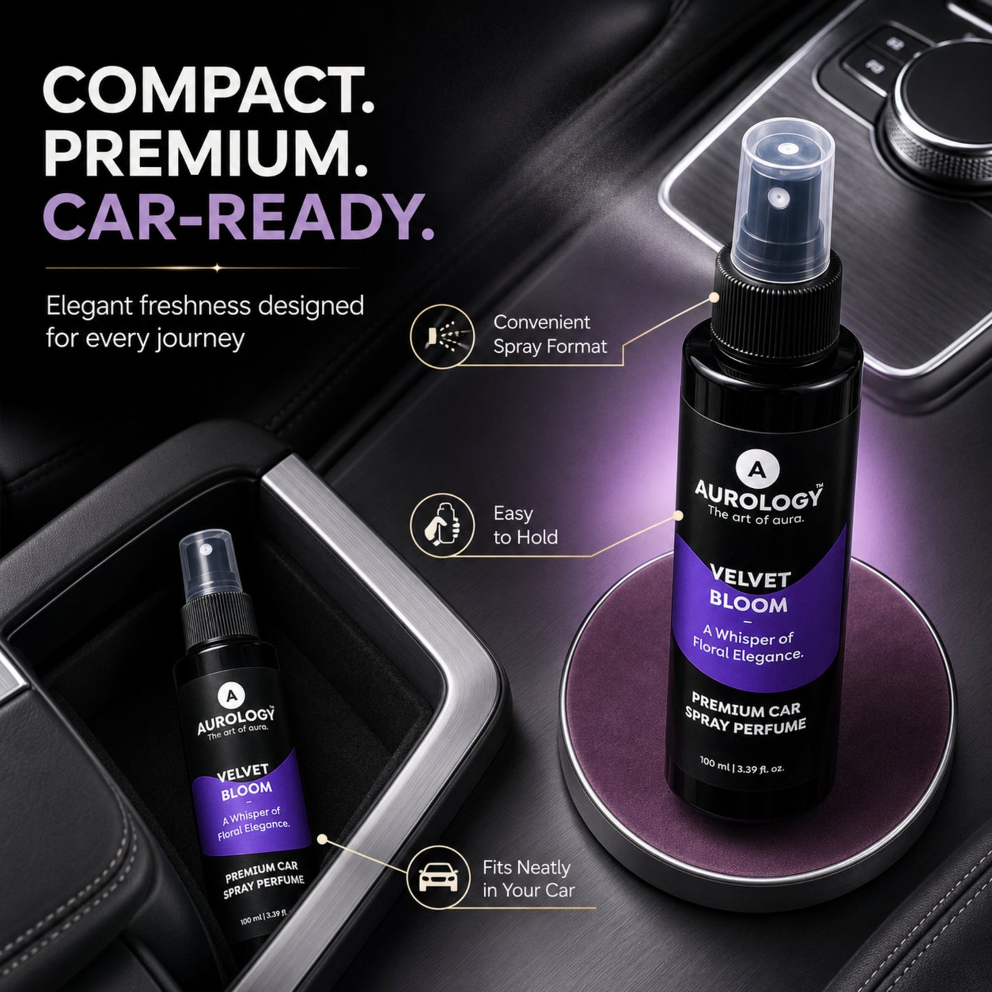 Velvet Bloom  Car Spray Perfume 100m