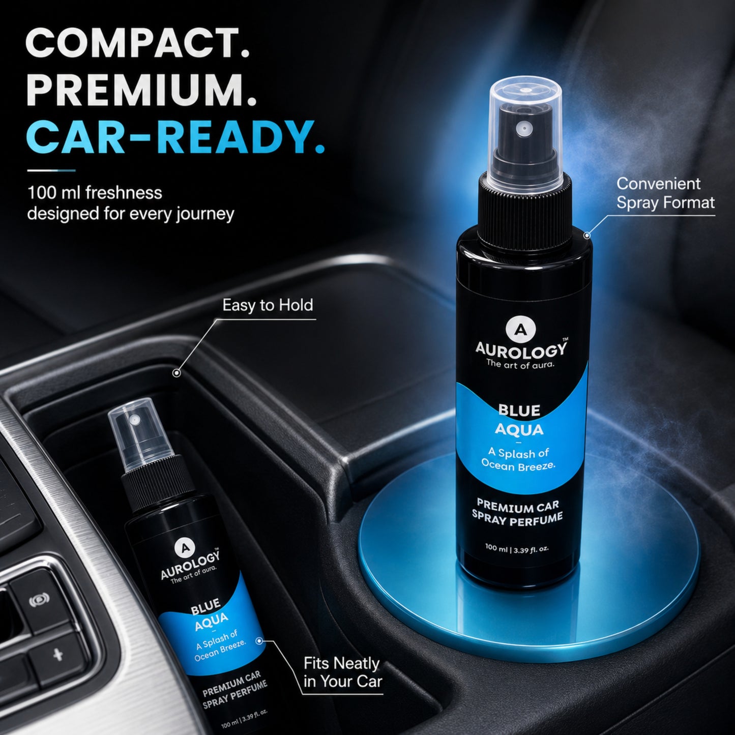 Blue Aqua Car Spray Perfume 100ml