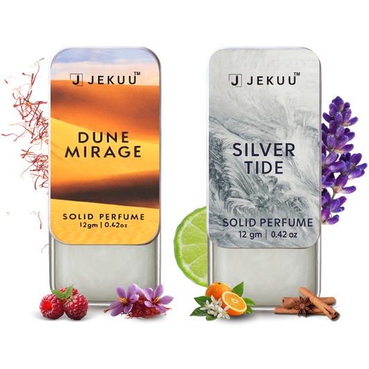 Dual Combo Silver Tide & Dune Mirage Solid Perfumes