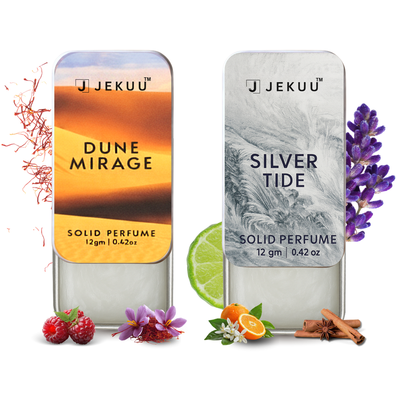 Dual Combo Silver Tide & Dune Mirage Solid Perfumes