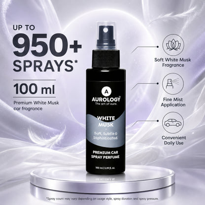 White Musk Car Spray Perfume 100ml
