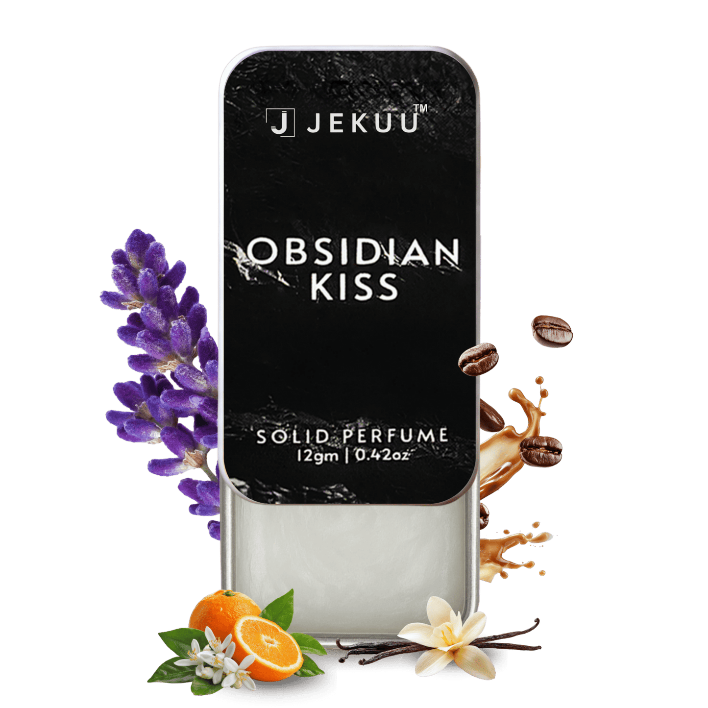 Obsidian Kiss Solid Perfume 12g - JEKUU