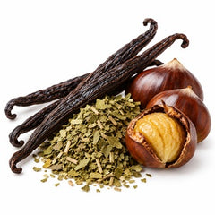 Vanilla Bean, Maté Tea, Chestnut 