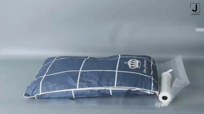 Vacuum Storage Bags 6-Pack Large with Free Hand Pump