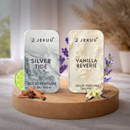 Set of 2 | Silver Tide + Vanilla Reverie | Solid Perfume Combo